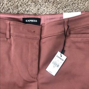 Express Chino pant in dark mauve 8R